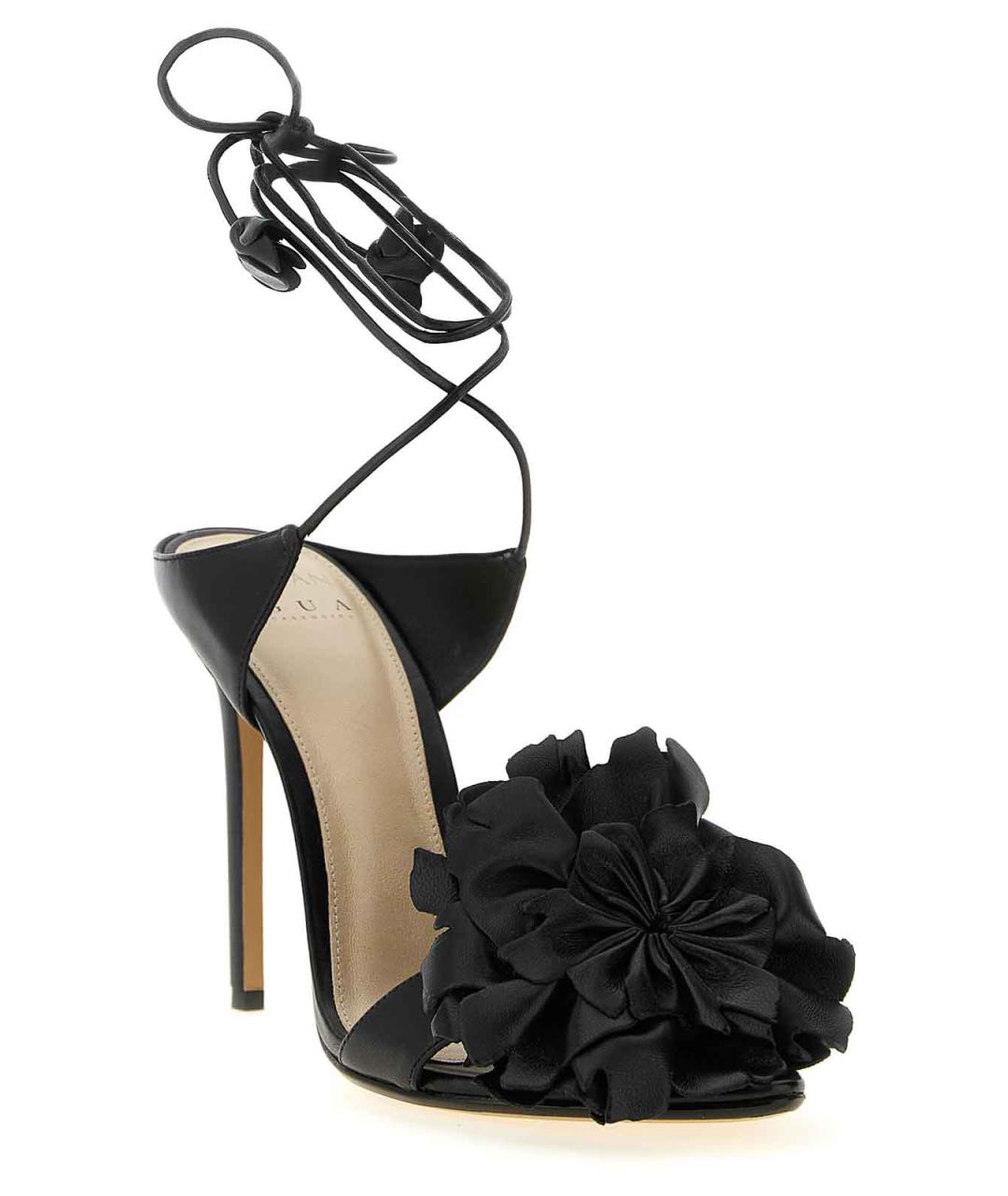 ALEXANDRE BIRMAN Черные кожаные босоножки, фото 2