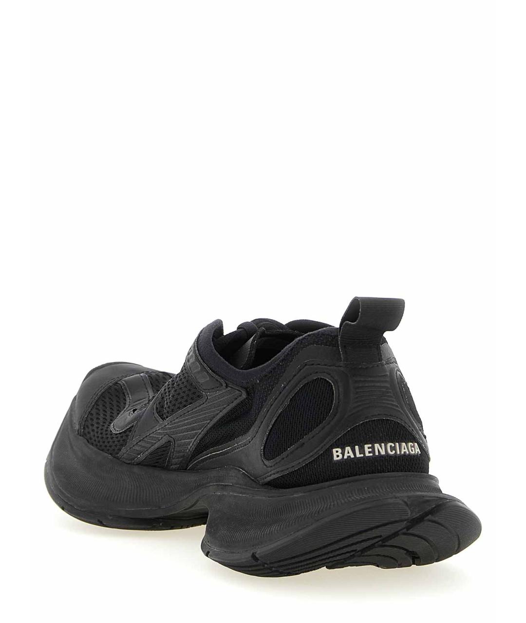 BALENCIAGA Черные текстильные кроссовки, фото 3