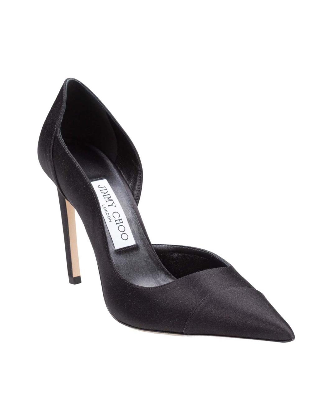 JIMMY CHOO Черные текстильные туфли, фото 2