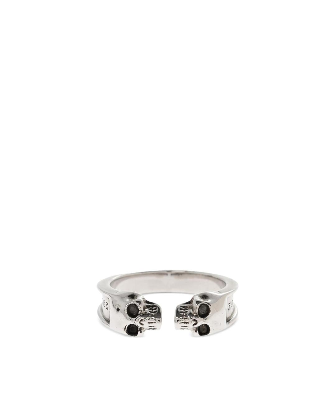 ALEXANDER MCQUEEN Серебряное металлическое кольцо, фото 1