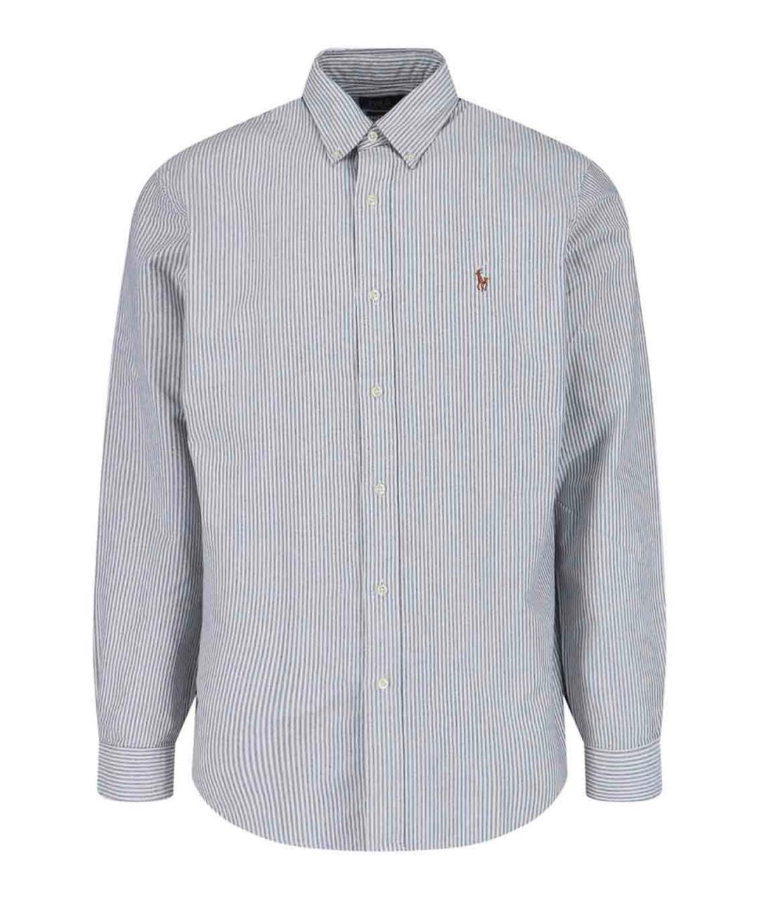 POLO RALPH LAUREN Белая хлопковая классическая рубашка, фото 1