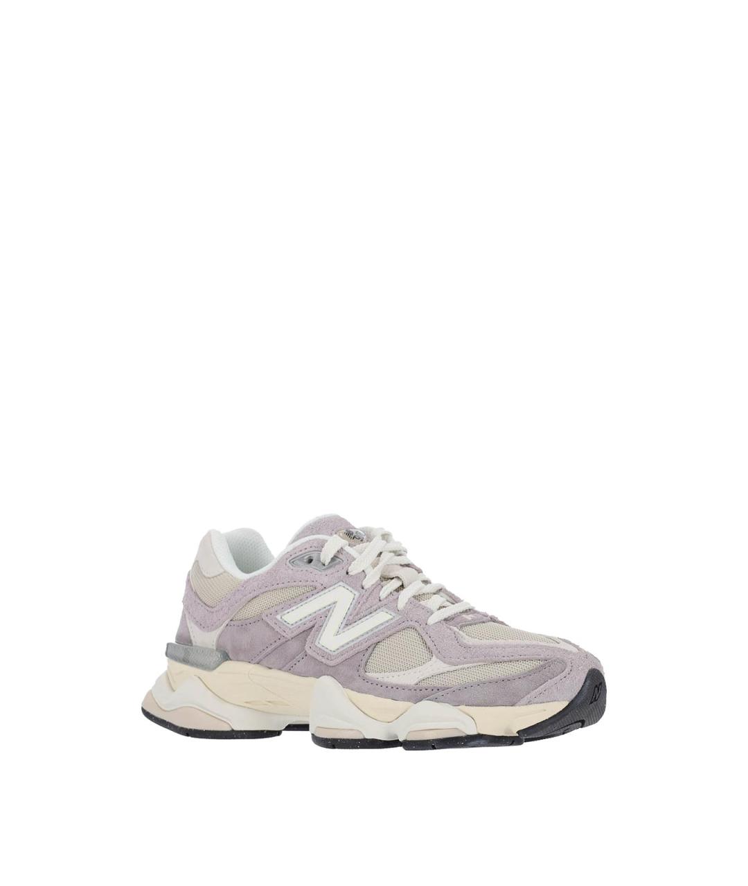 NEW BALANCE Розовые замшевые кроссовки, фото 2