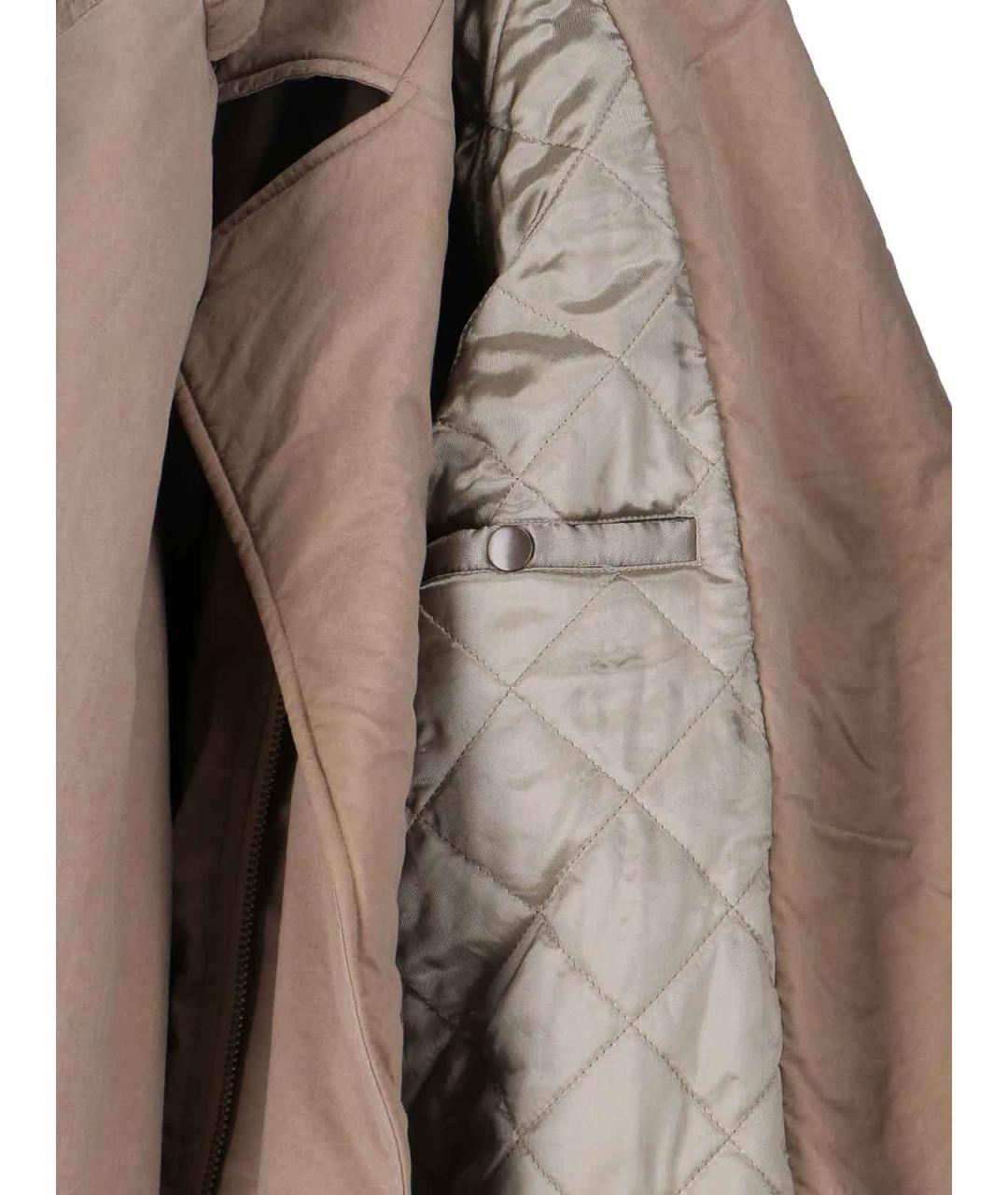 MM6 MAISON MARGIELA Бежевая хлопковая куртка, фото 5