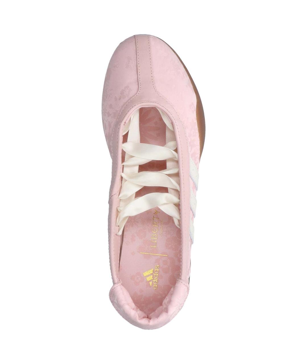 ADIDAS Розовые кожаные кроссовки, фото 5