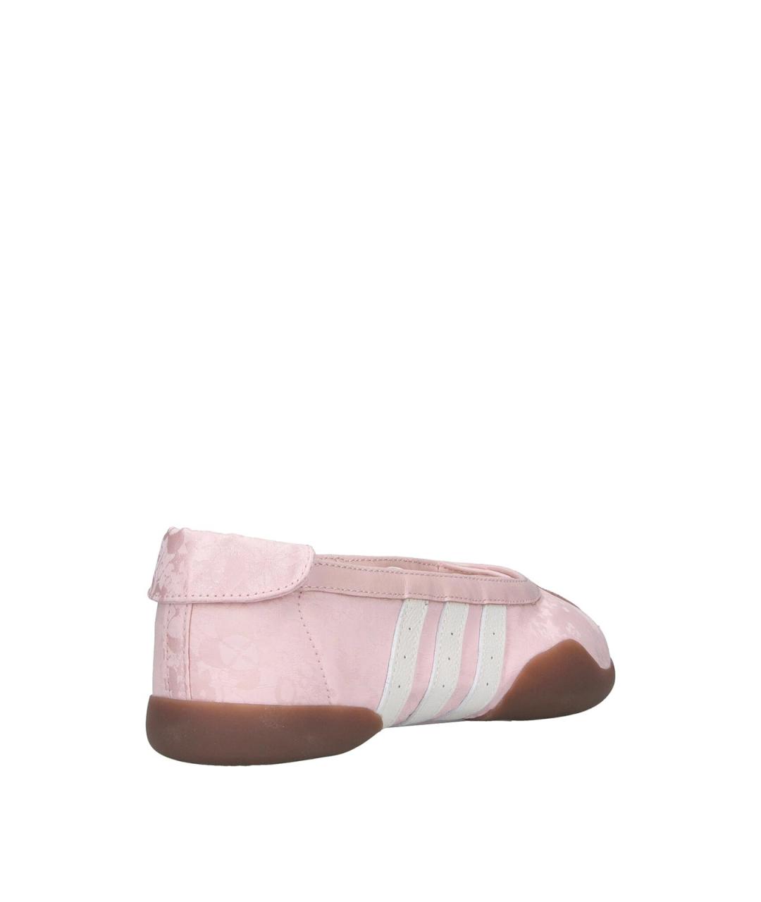 ADIDAS Розовые кожаные кроссовки, фото 4