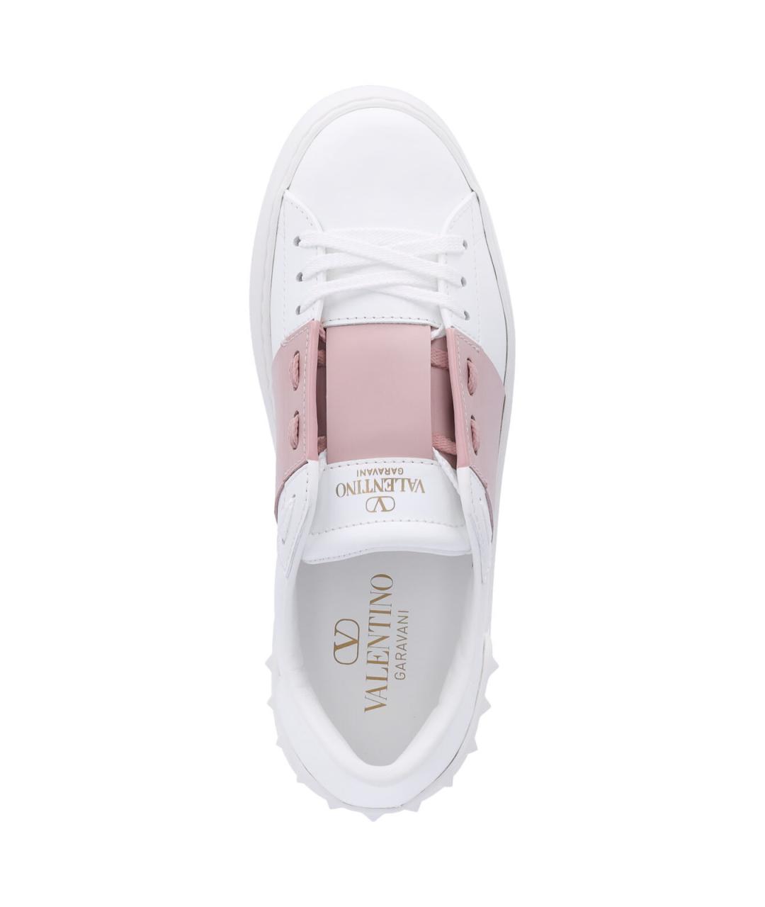 VALENTINO Белые кожаные кеды, фото 5