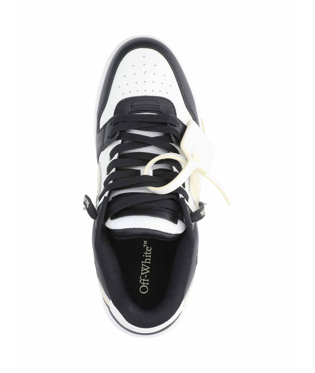 OFF-WHITE Мульти кожаные низкие кроссовки / кеды, фото 5