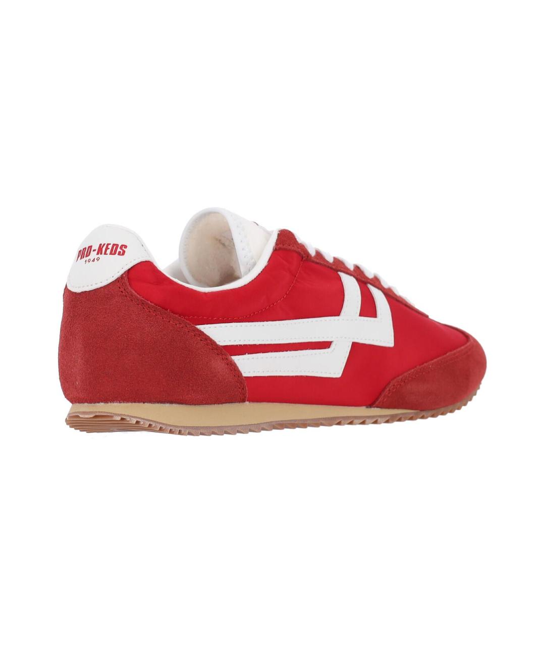 PRO-KEDS Красные кожаные низкие кроссовки / кеды, фото 4
