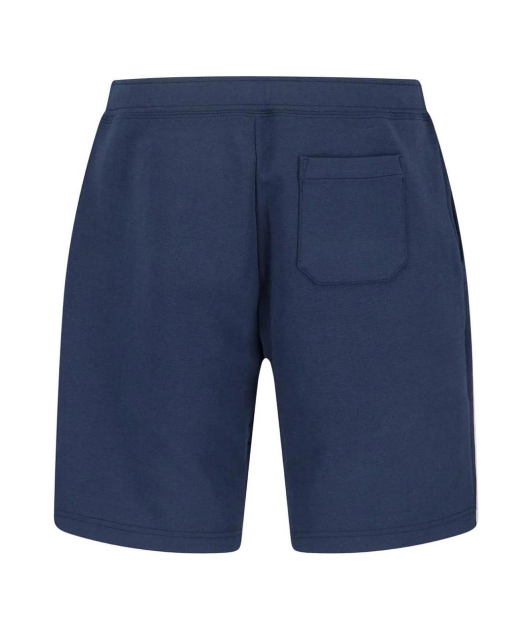 POLO RALPH LAUREN Синие хлопковые шорты, фото 2