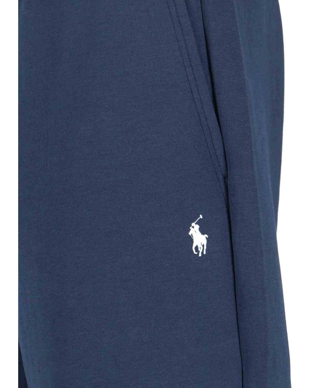 POLO RALPH LAUREN Синие хлопковые шорты, фото 4