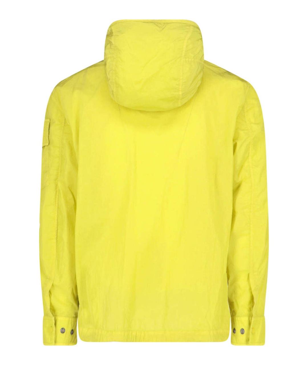 CP COMPANY Желтая полиамидовая куртка, фото 2