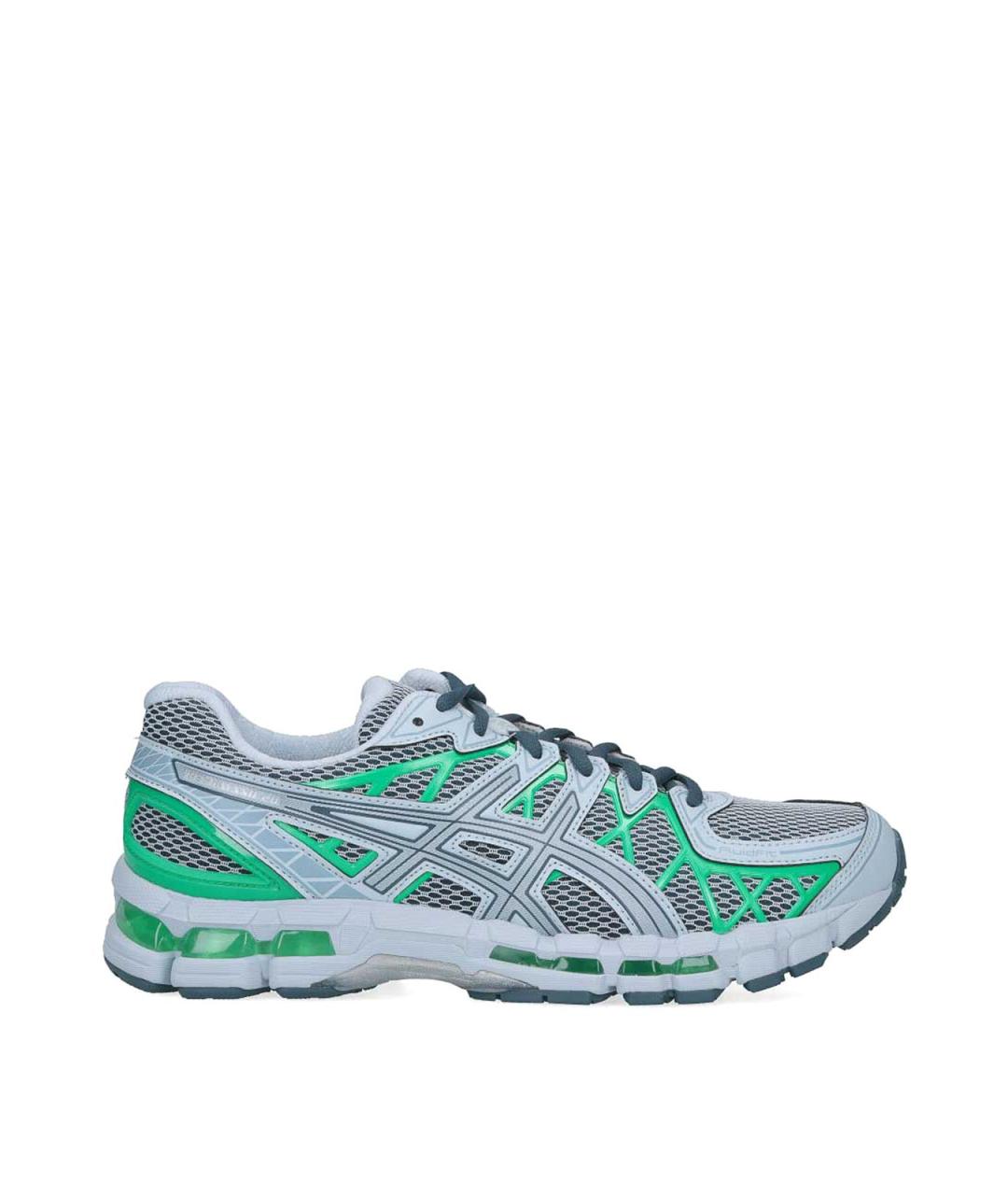 ASICS Серые текстильные кроссовки, фото 1