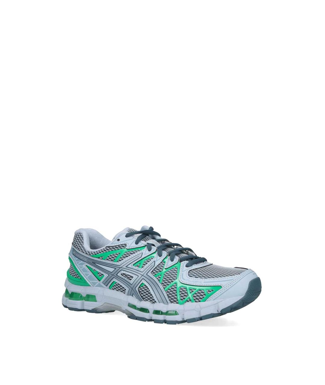 ASICS Серые текстильные кроссовки, фото 2