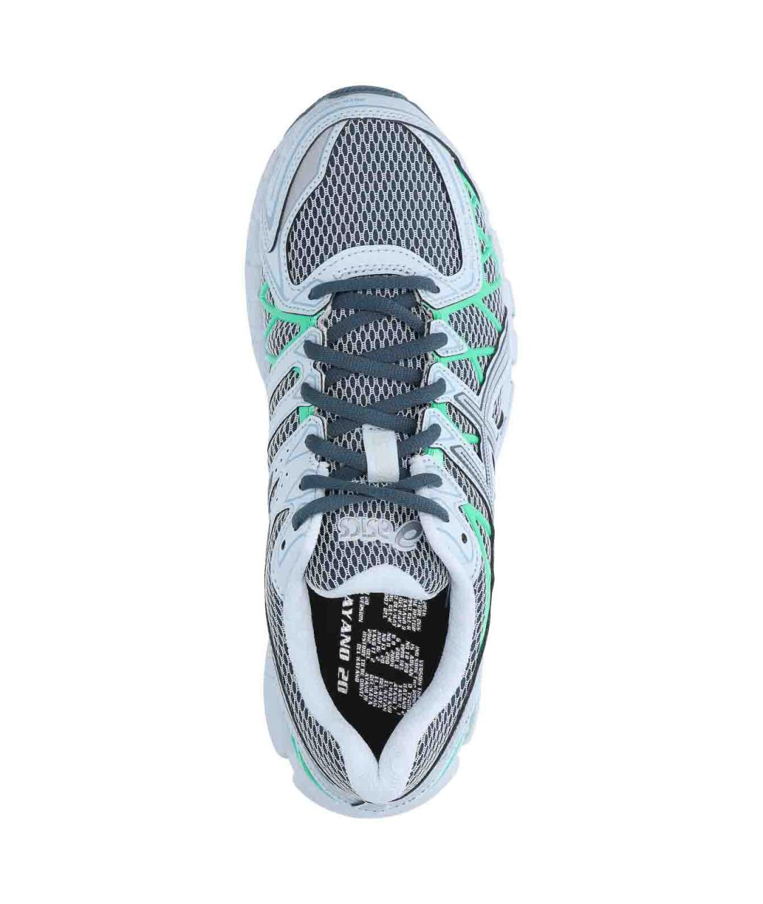 ASICS Серые текстильные кроссовки, фото 5