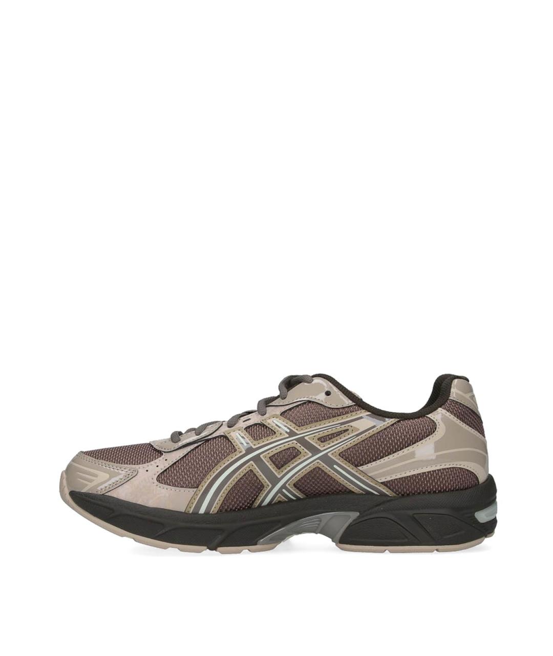 ASICS Коричневые кожаные кроссовки, фото 3