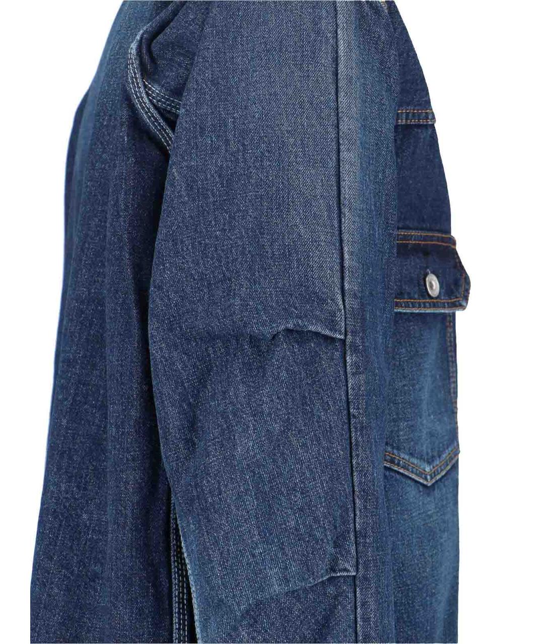 SACAI Синяя хлопковая куртка, фото 4