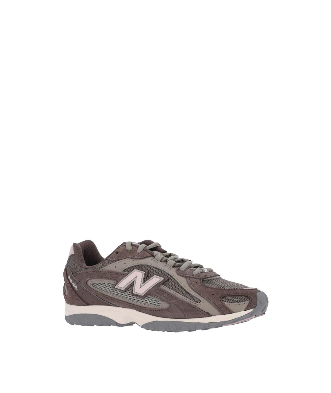 NEW BALANCE Коричневые замшевые кроссовки, фото 2