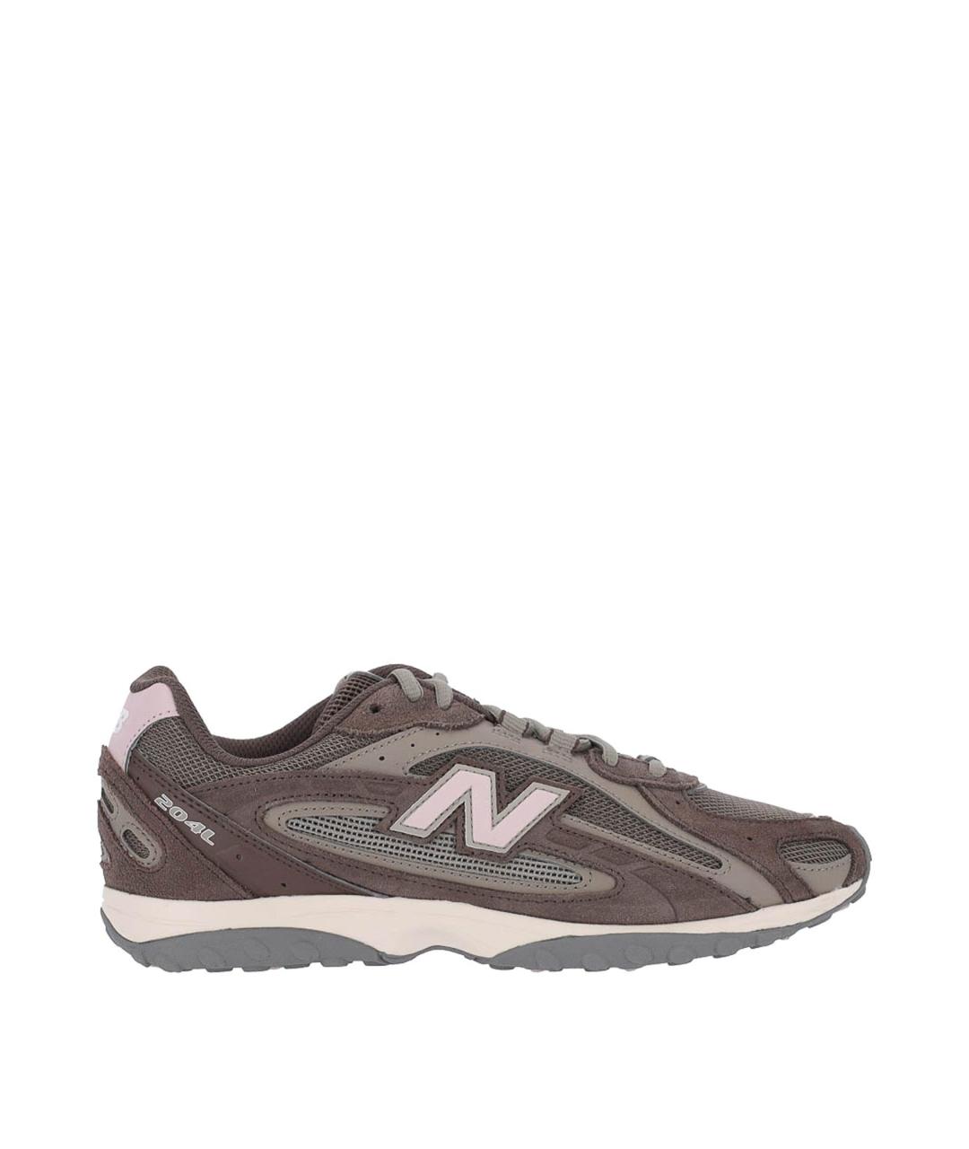 NEW BALANCE Коричневые замшевые кроссовки, фото 1