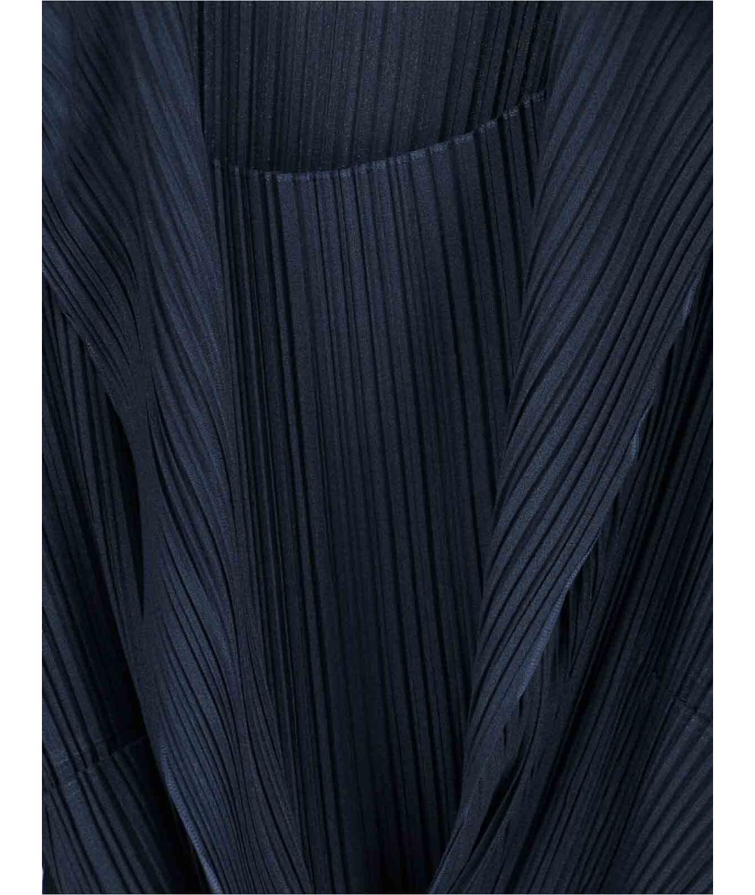 GIORGIO ARMANI Синяя полиэстеровая майка, фото 5