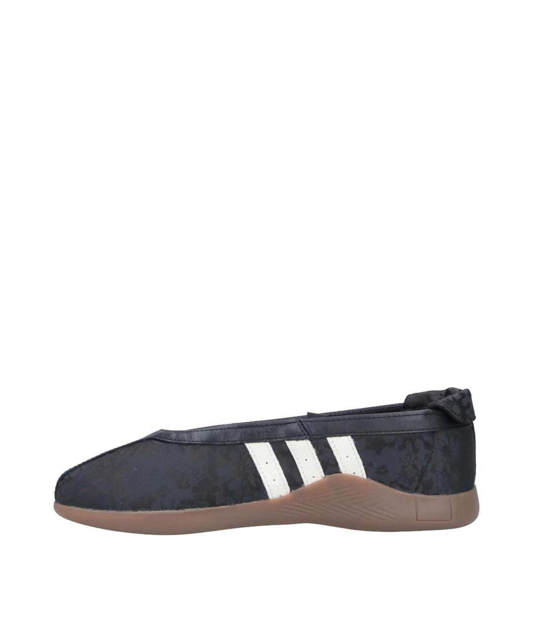 ADIDAS Черные кожаные балетки, фото 3