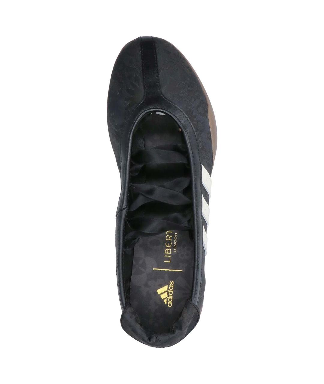 ADIDAS Черные кожаные балетки, фото 5