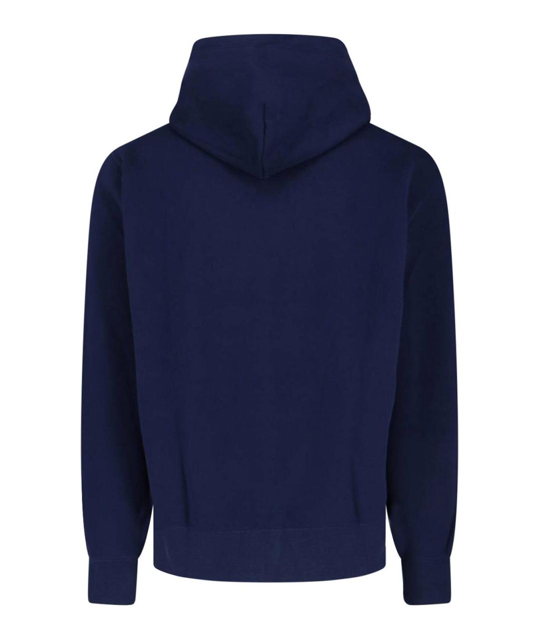 POLO RALPH LAUREN Синий хлопковый джемпер / свитер, фото 2