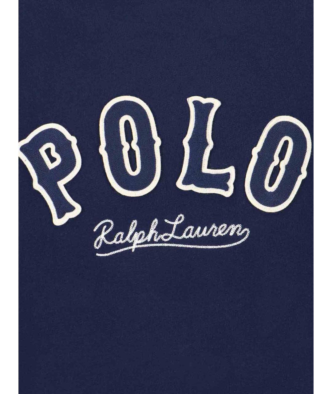 POLO RALPH LAUREN Синий хлопковый джемпер / свитер, фото 3