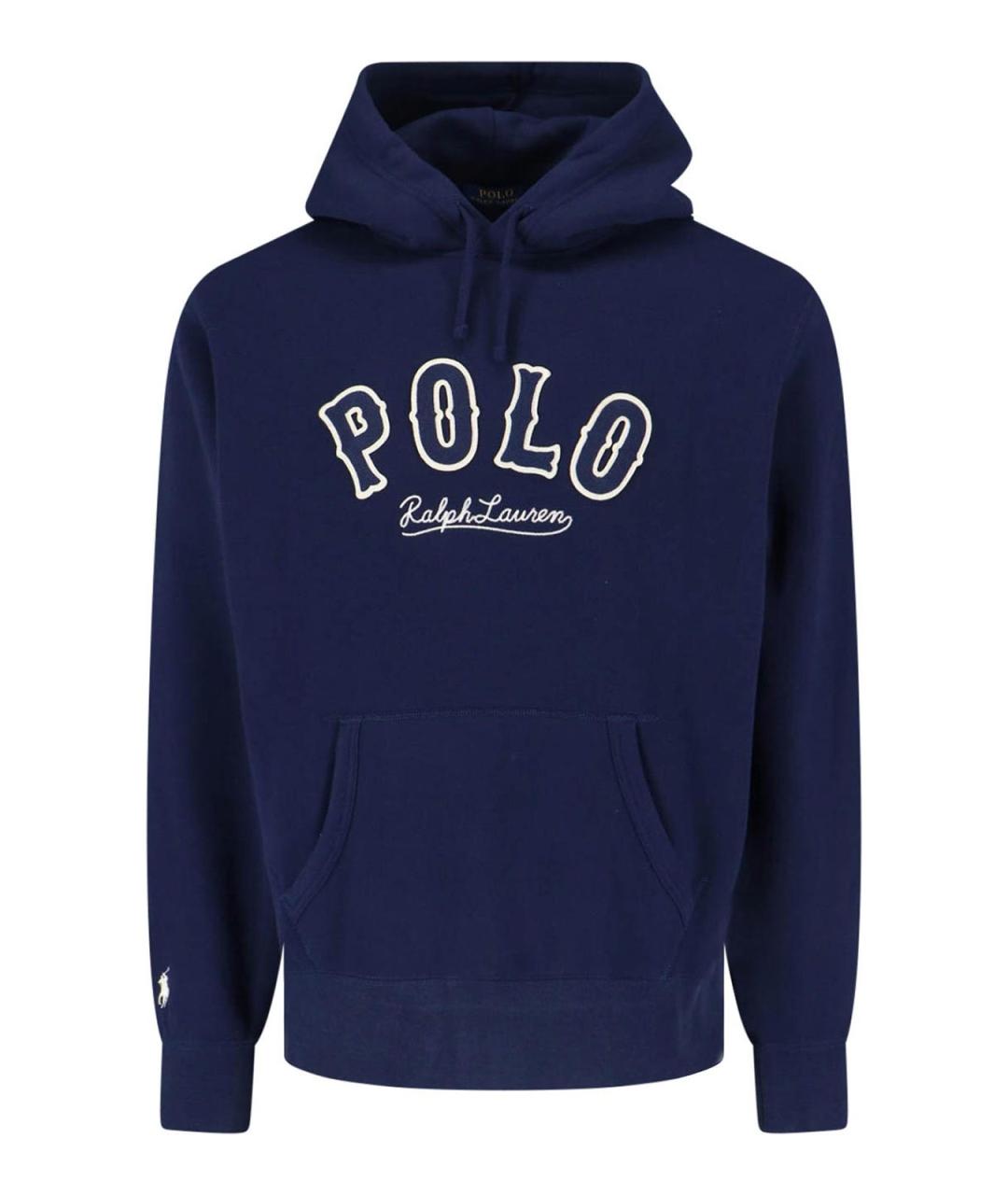 POLO RALPH LAUREN Синий хлопковый джемпер / свитер, фото 1
