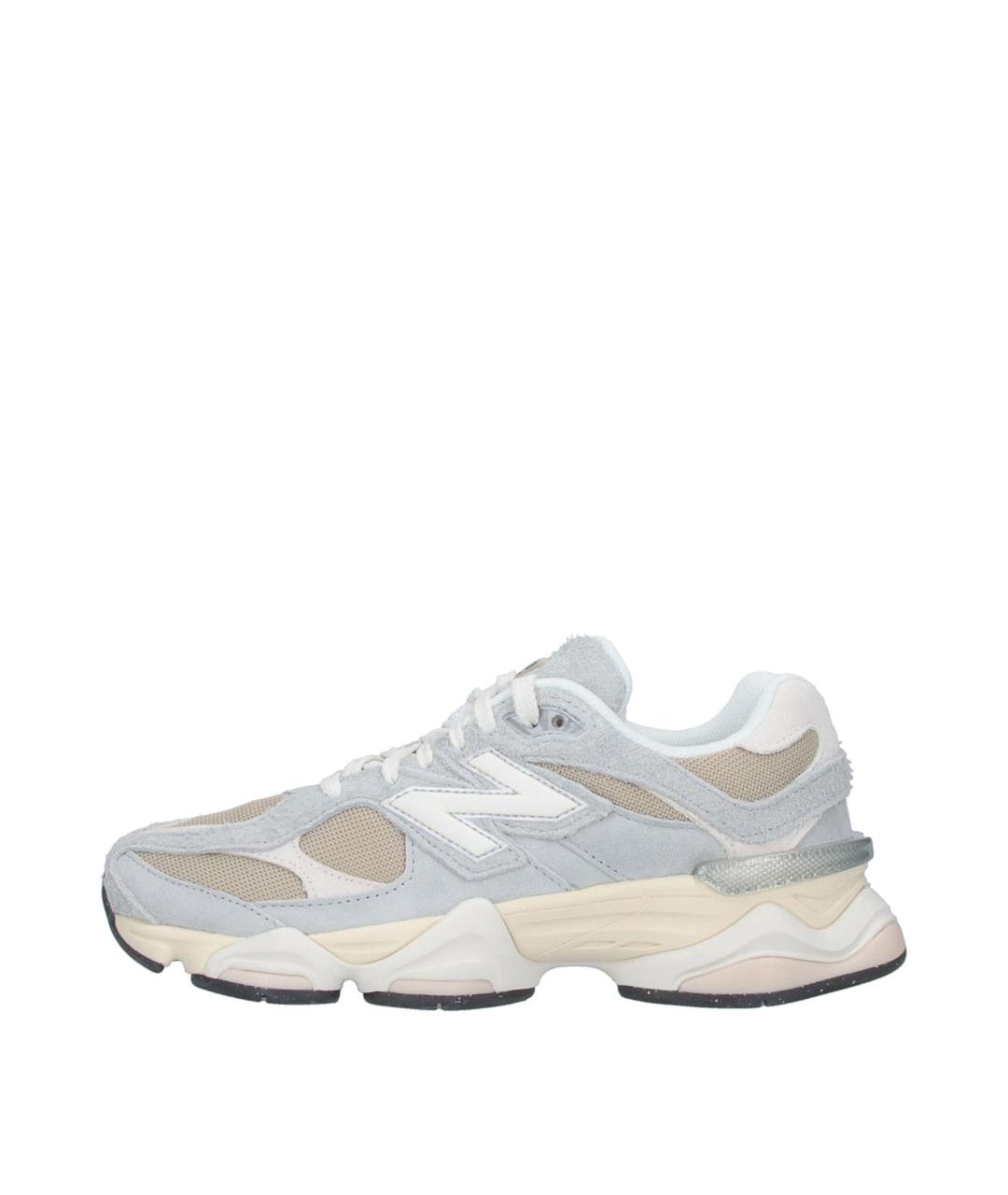 NEW BALANCE Серые замшевые кроссовки, фото 3