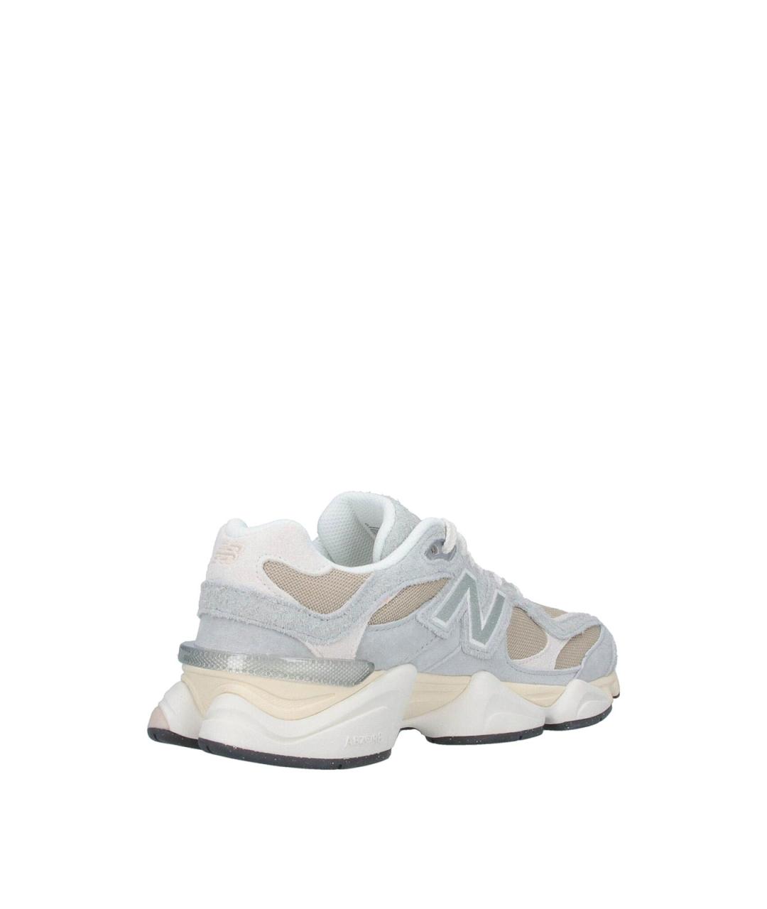 NEW BALANCE Серые замшевые кроссовки, фото 4