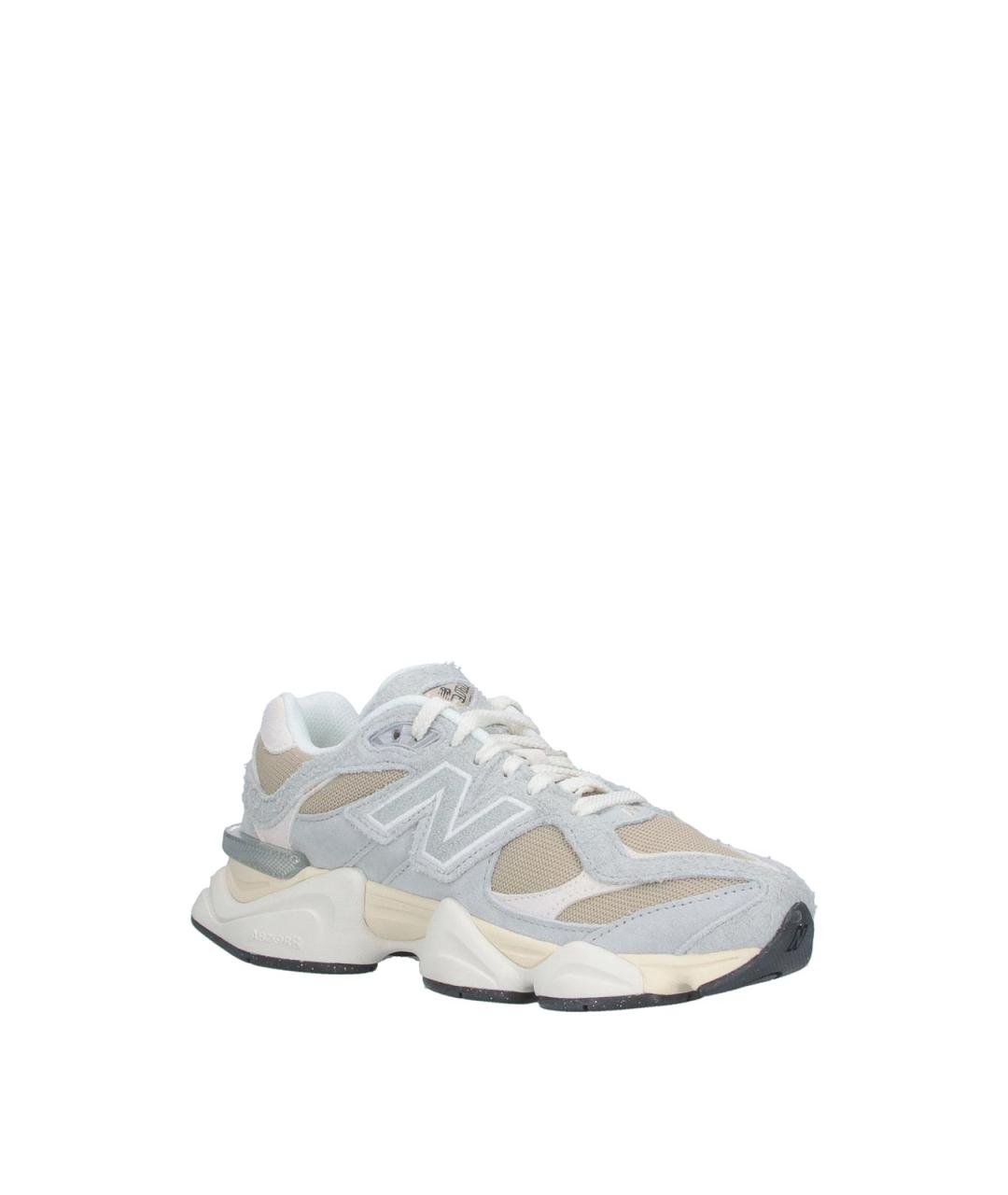 NEW BALANCE Серые замшевые кроссовки, фото 2
