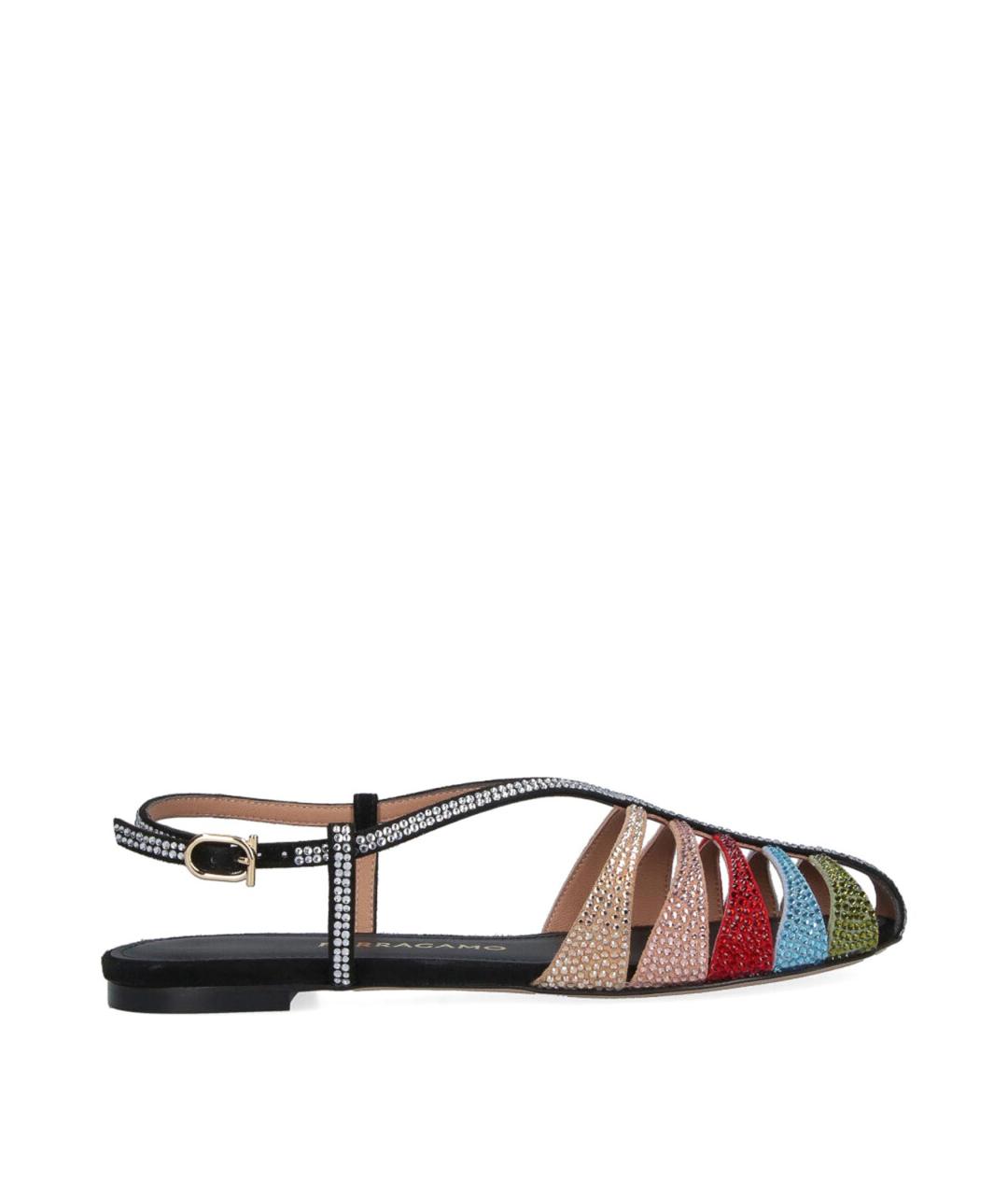 FERRAGAMO Мульти кожаные сандалии, фото 1