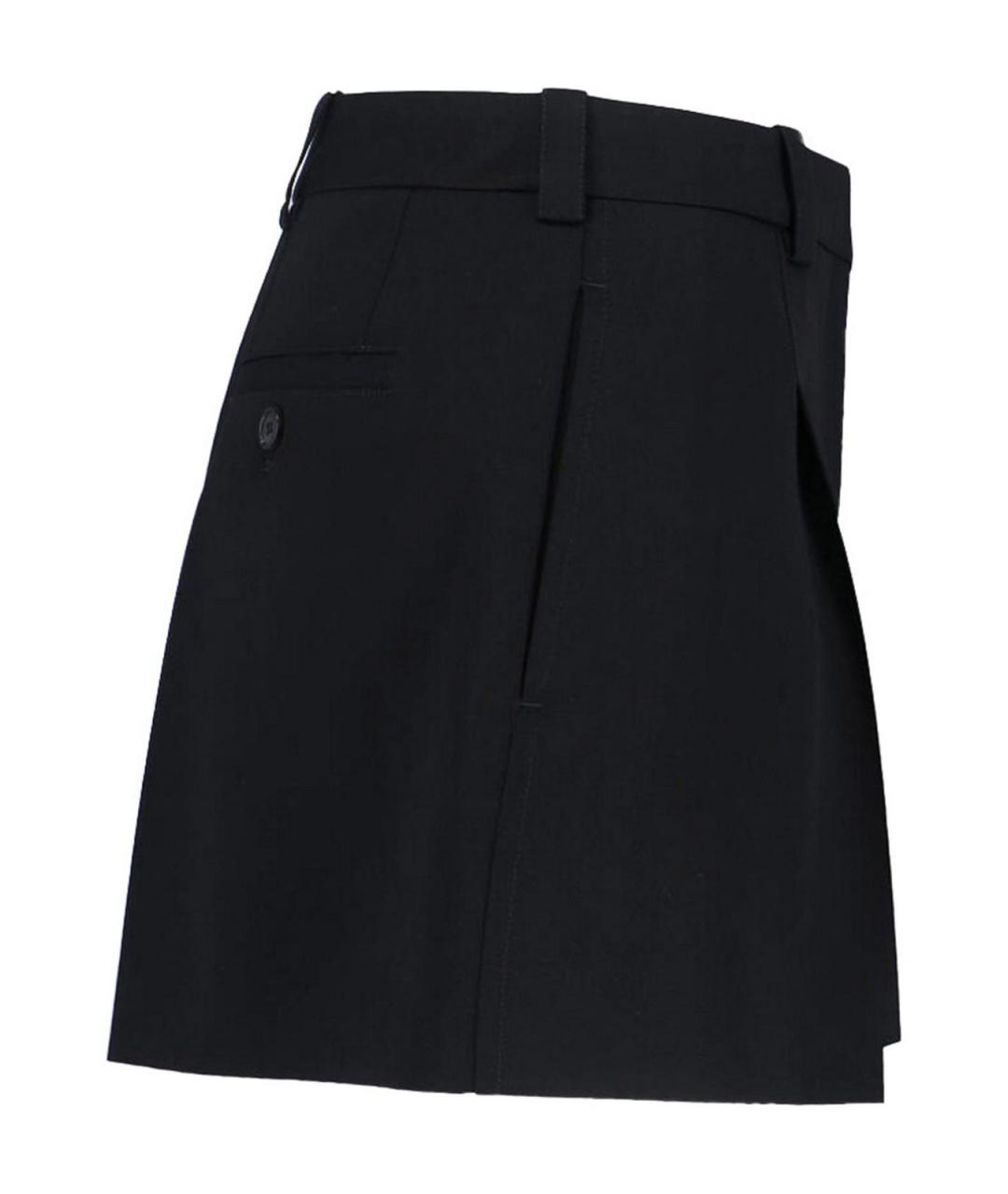 GIVENCHY Черные шерстяные шорты, фото 3