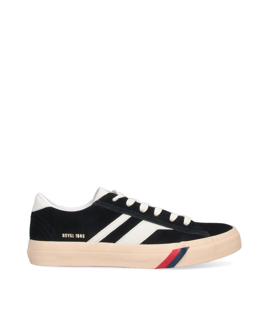 PRO-KEDS Черные замшевые низкие кроссовки / кеды, фото 1