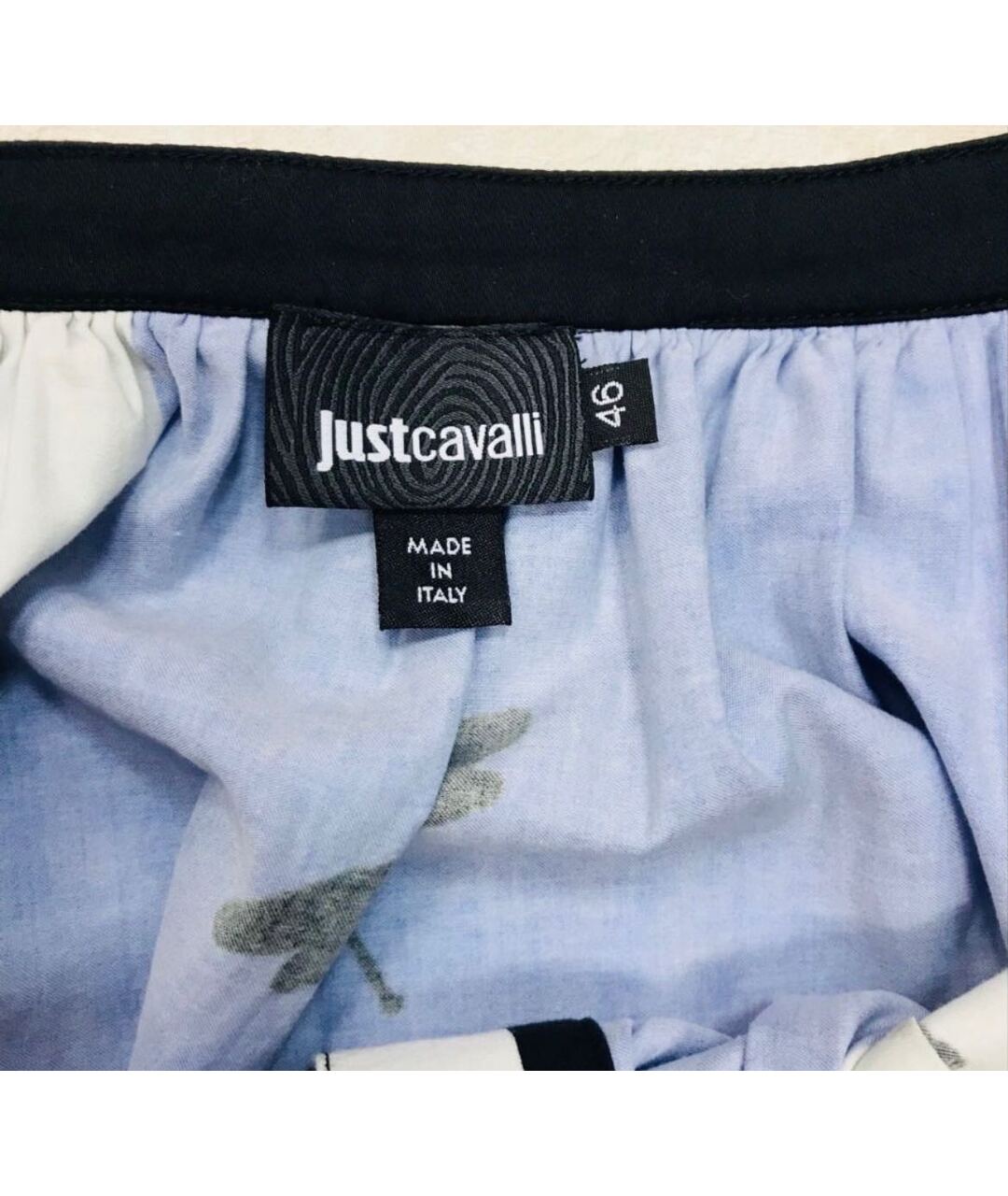 JUST CAVALLI Мульти хлопко-эластановое повседневное платье, фото 2