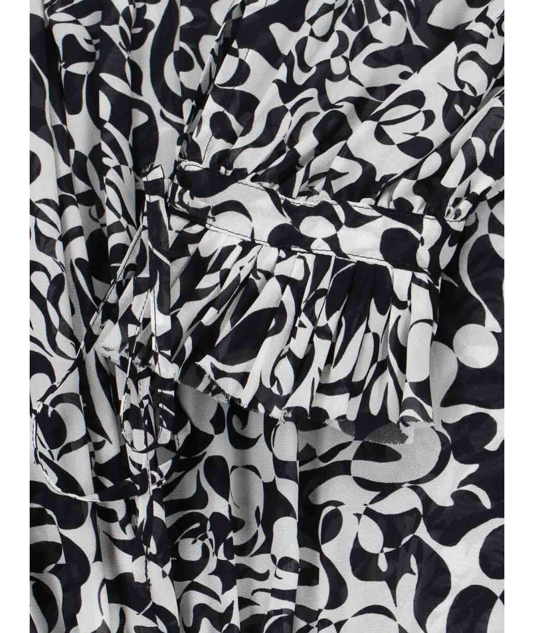 DRIES VAN NOTEN Черная вискозная рубашка, фото 5