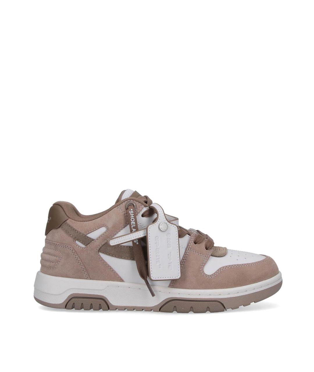 OFF-WHITE Мульти кожаные низкие кроссовки / кеды, фото 1