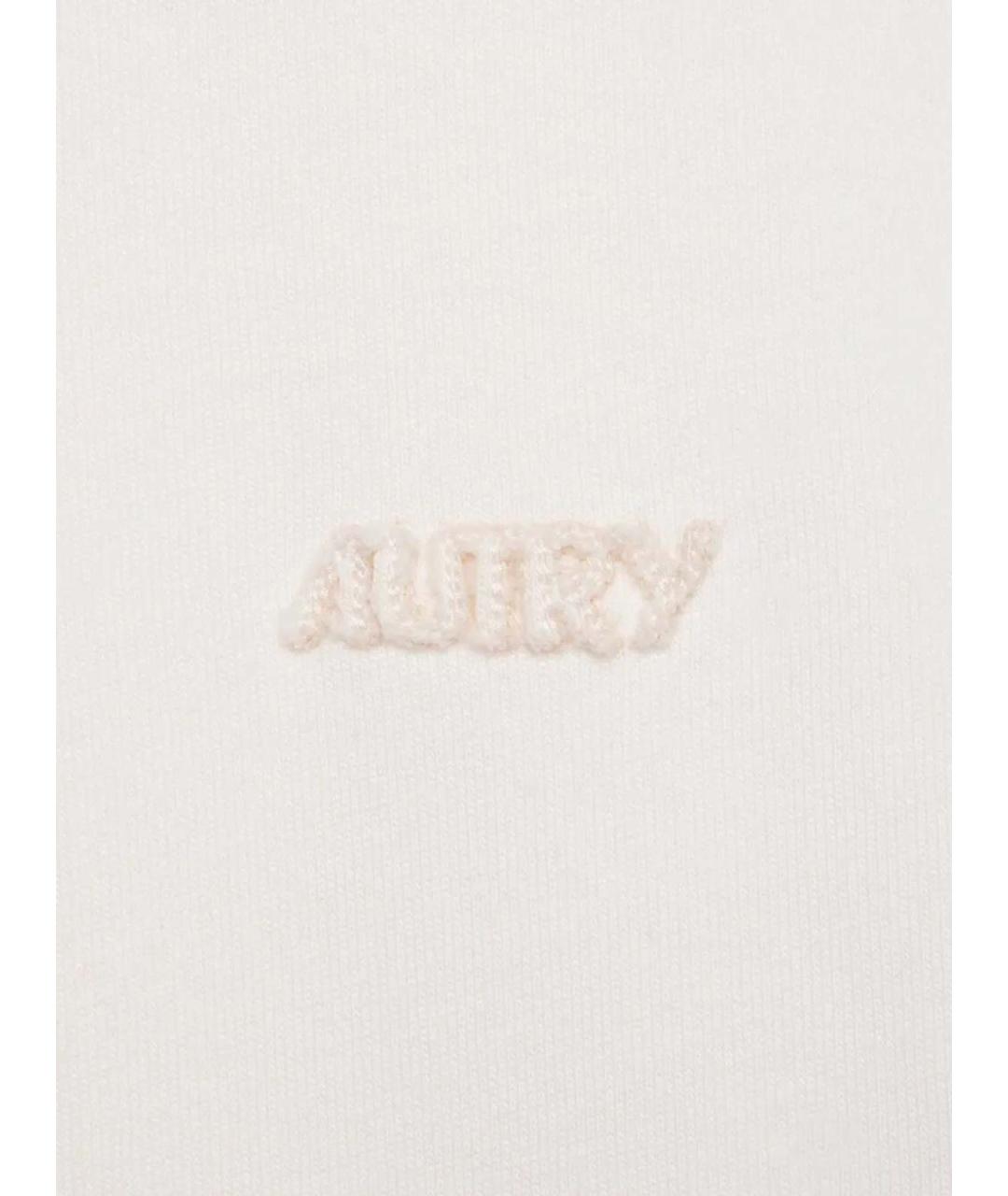 AUTRY Белая хлопковая футболка, фото 5