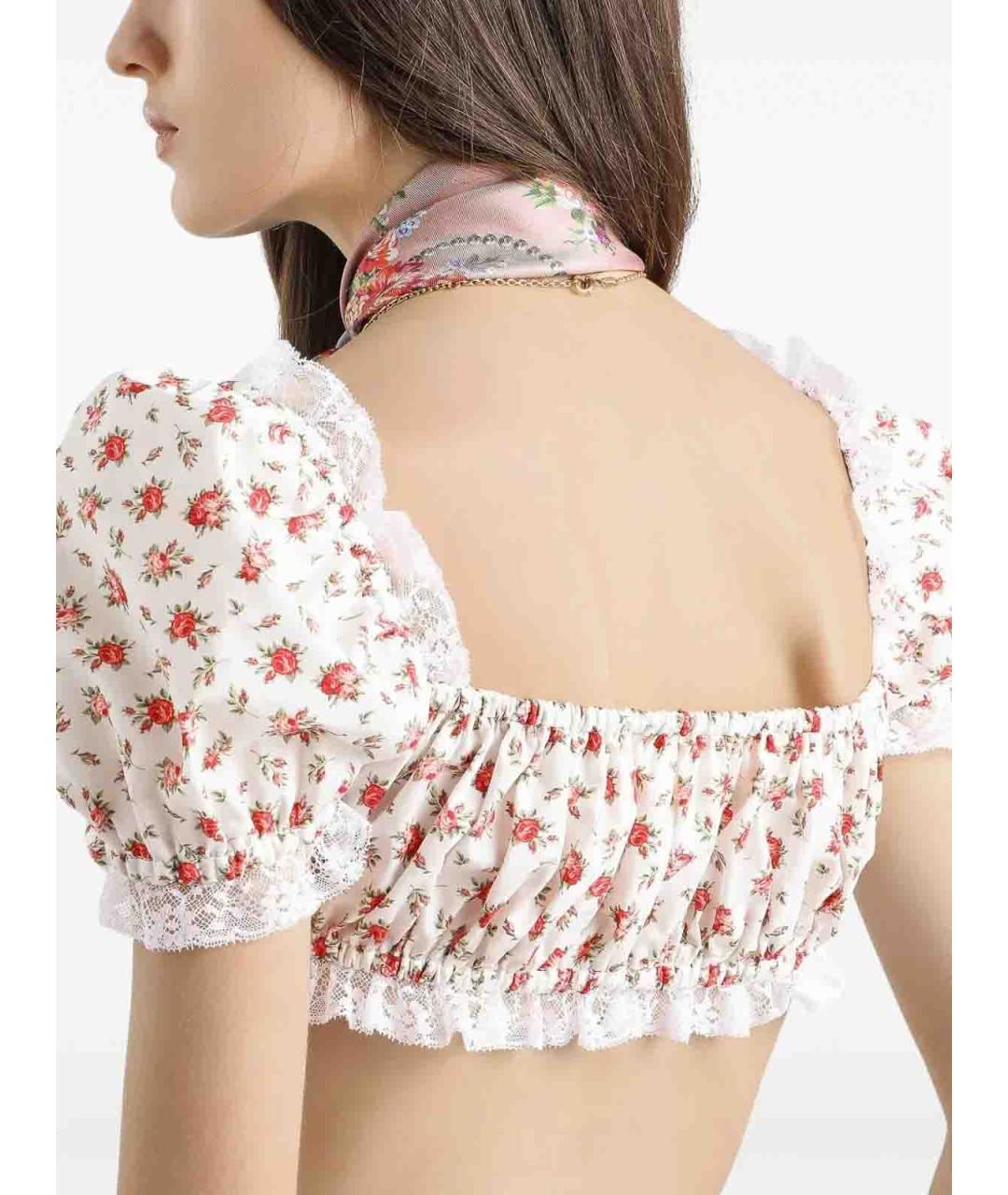 DOLCE&GABBANA Мульти хлопковая майка, фото 4