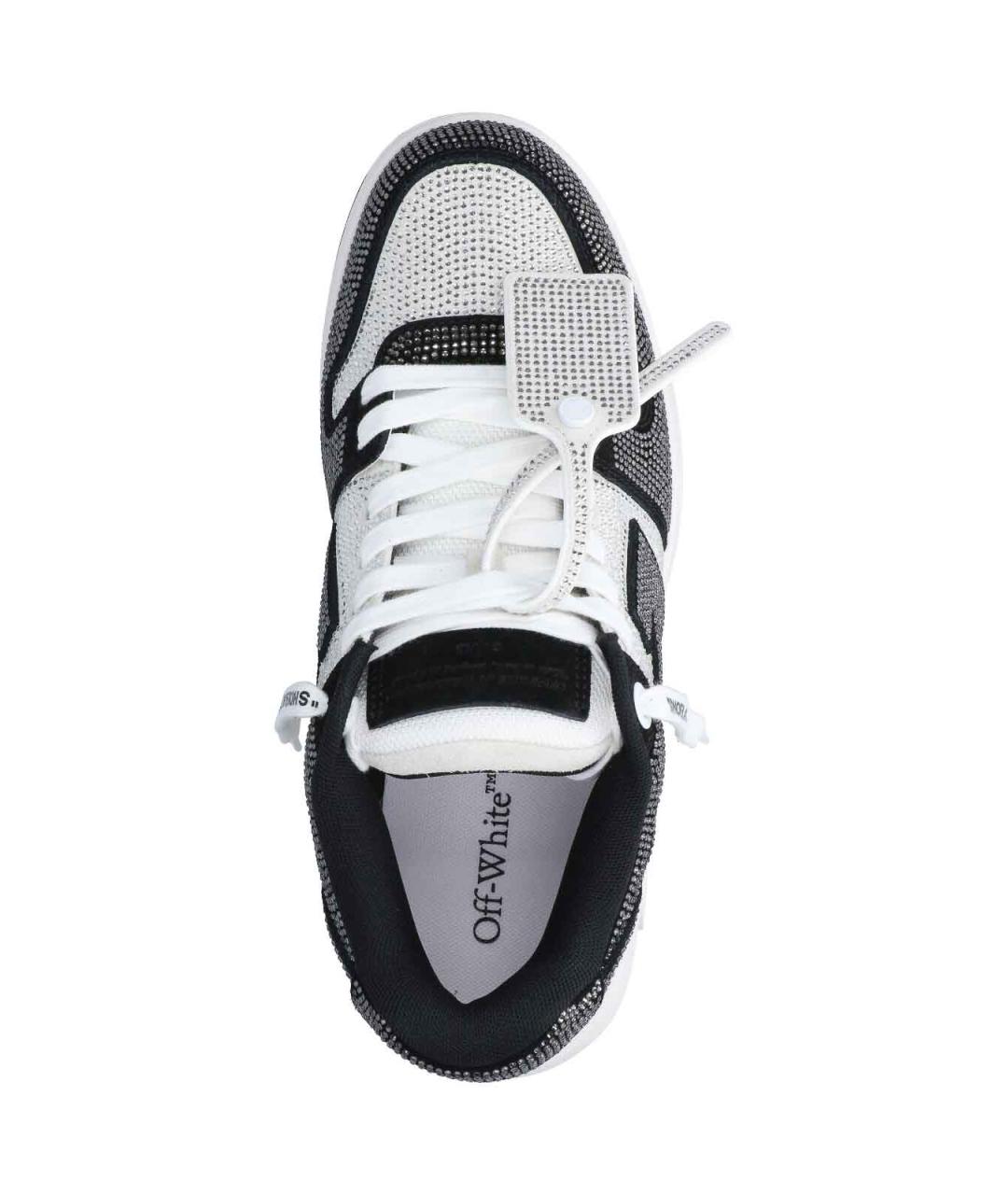 OFF-WHITE Мульти кожаные низкие кроссовки / кеды, фото 5