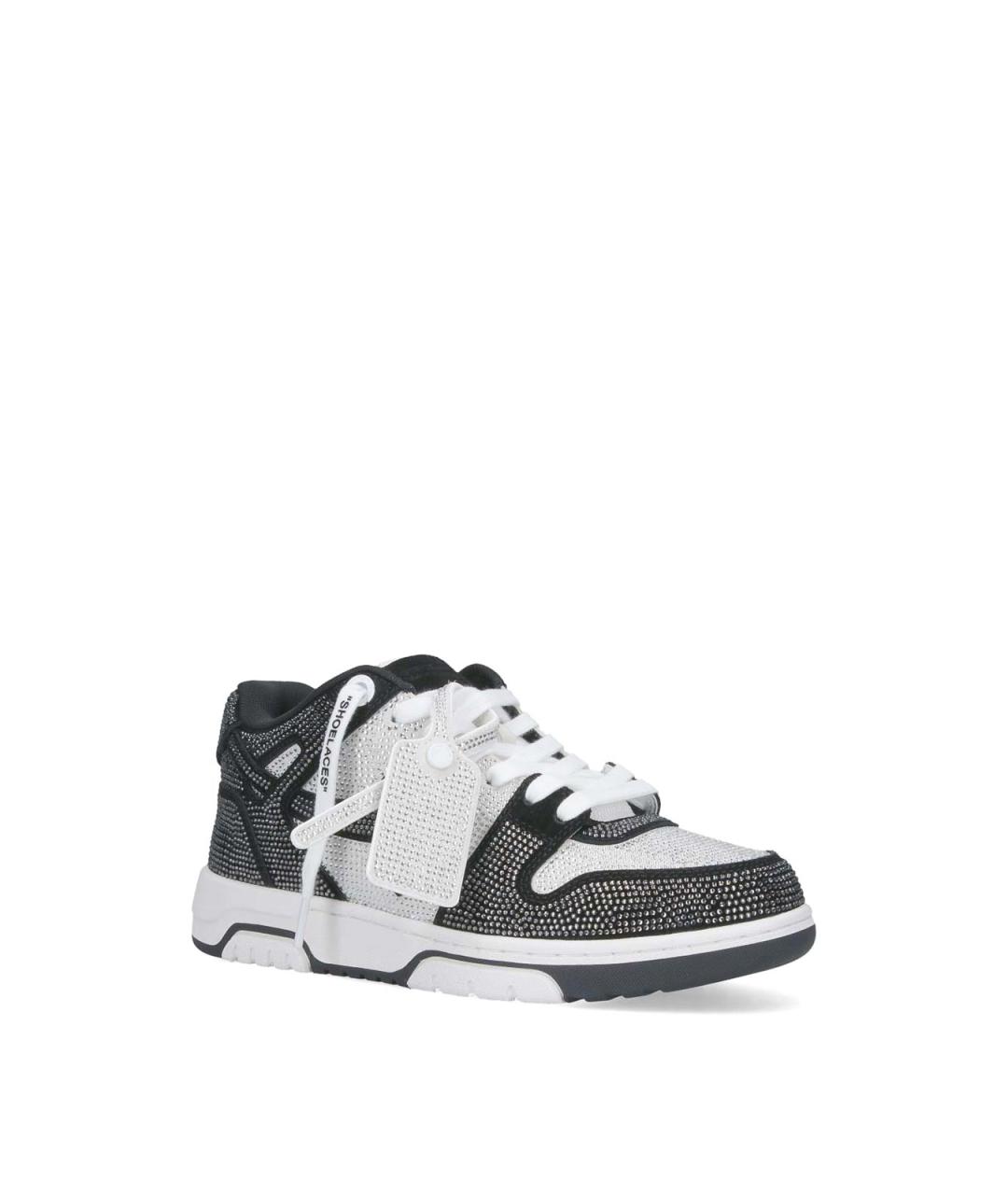 OFF-WHITE Мульти кожаные низкие кроссовки / кеды, фото 2