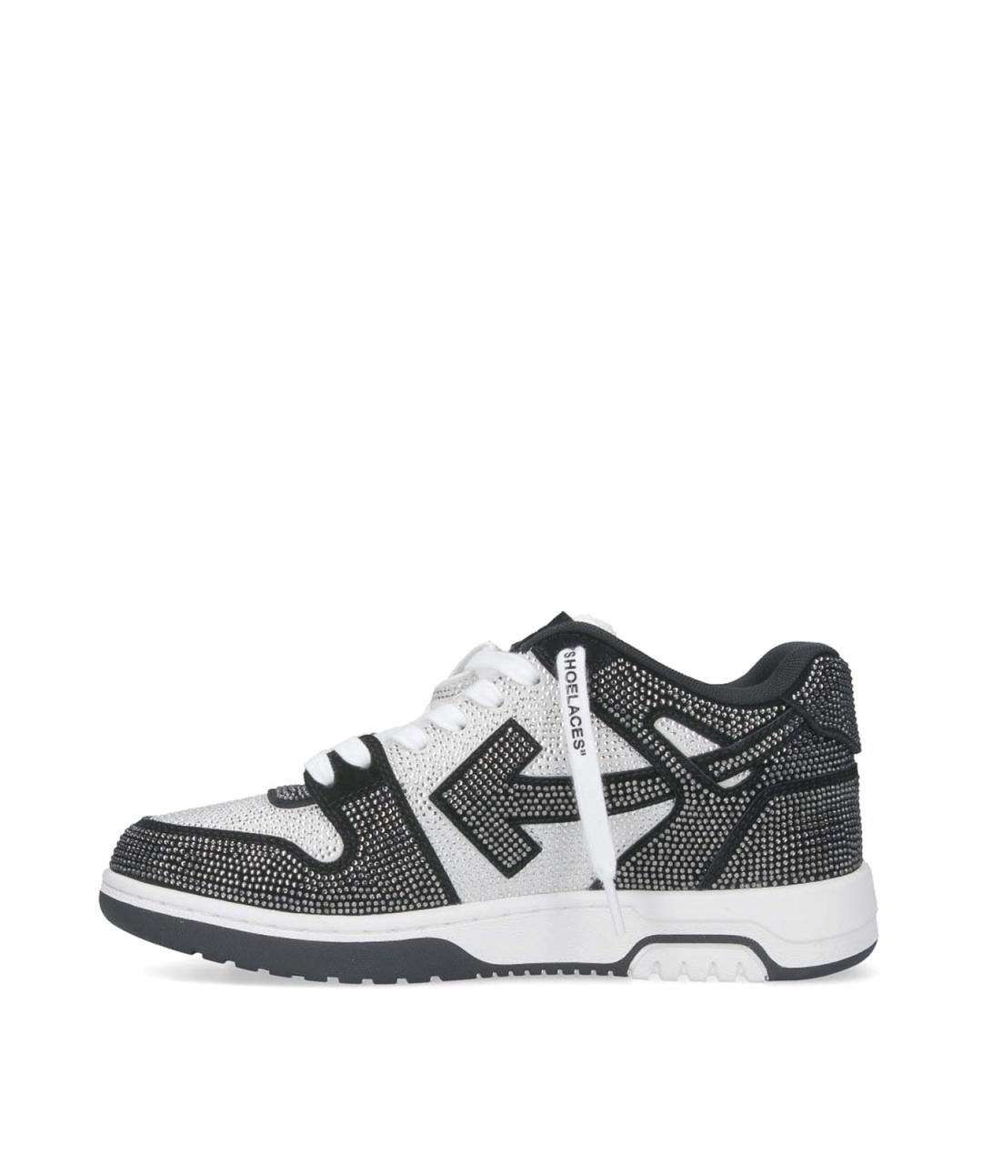 OFF-WHITE Мульти кожаные низкие кроссовки / кеды, фото 3