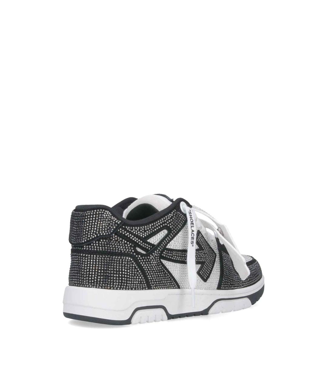OFF-WHITE Мульти кожаные низкие кроссовки / кеды, фото 4