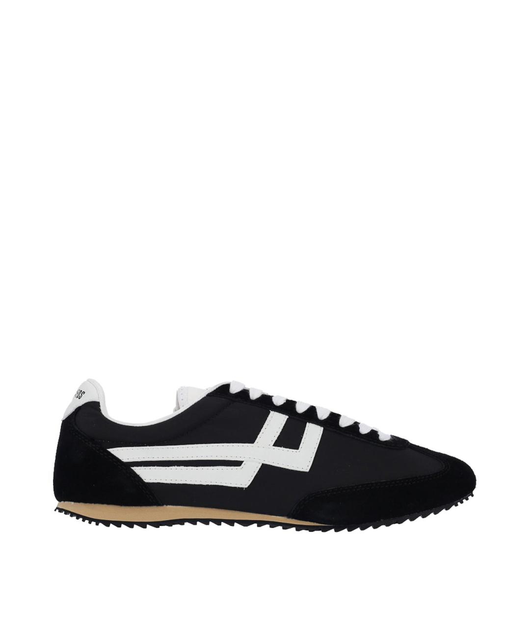 PRO-KEDS Черные кожаные низкие кроссовки / кеды, фото 1