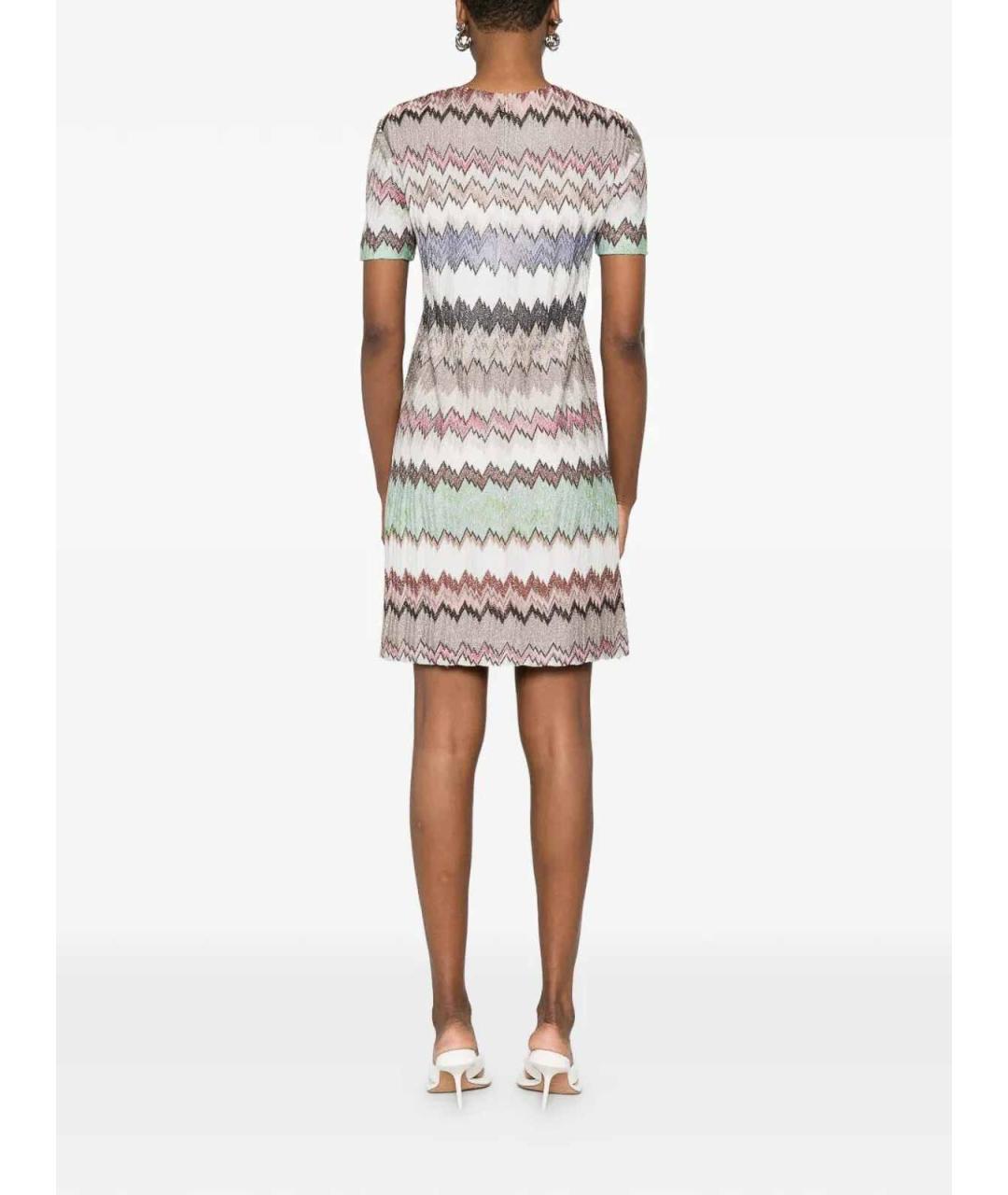 MISSONI Мульти вискозное повседневное платье, фото 3