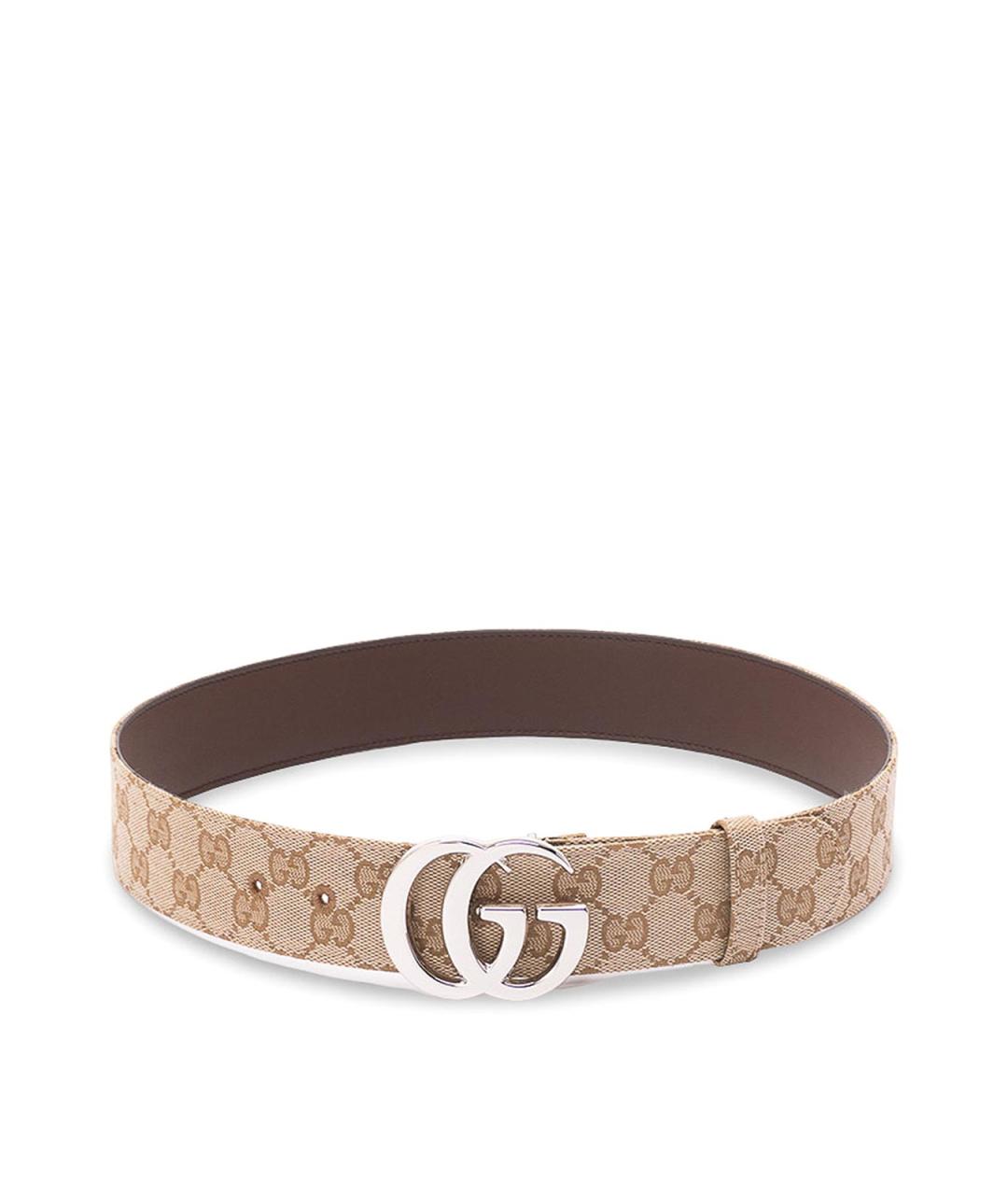 GUCCI Бежевый ремень, фото 1