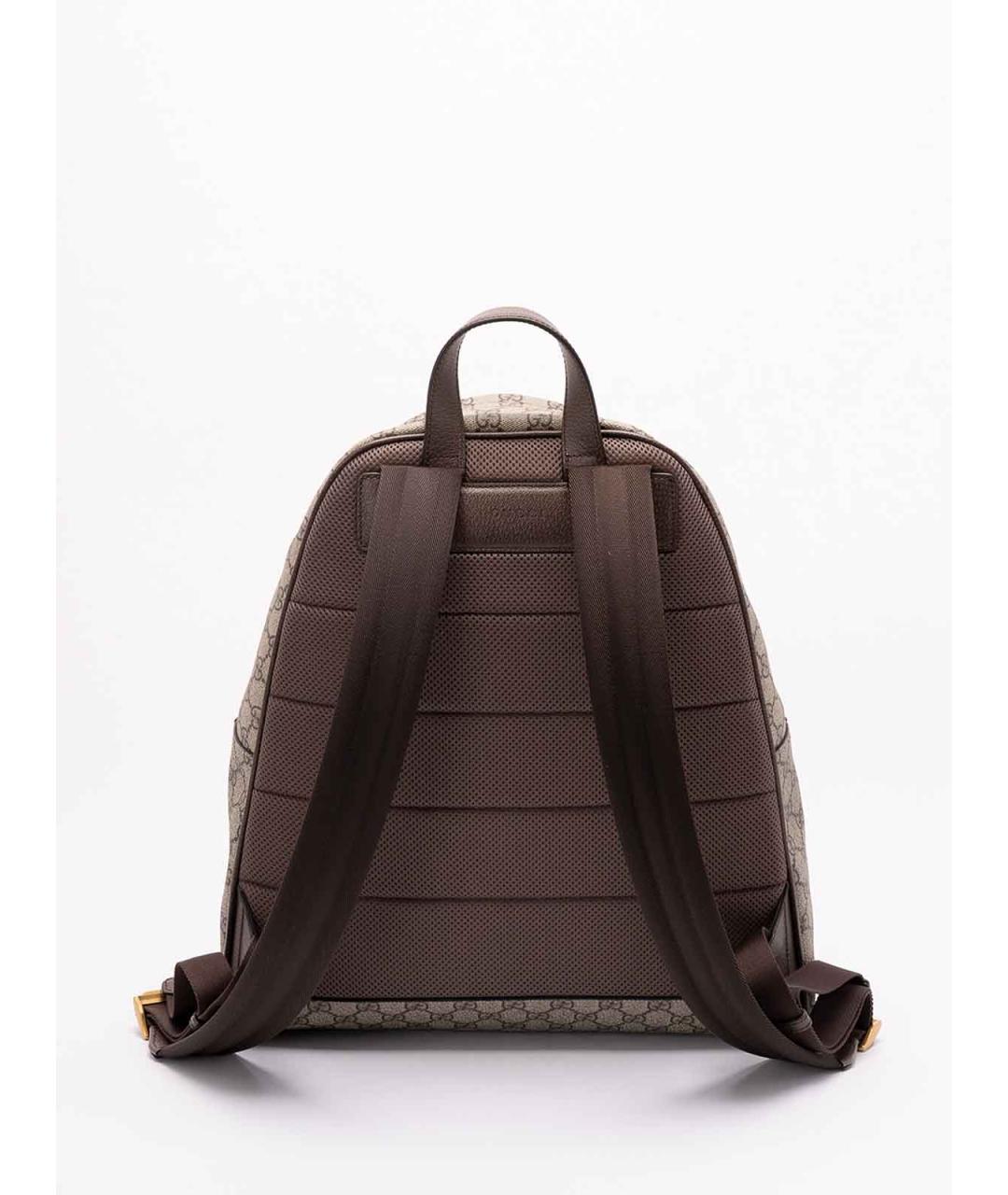 GUCCI Бежевый синтетический рюкзак, фото 2