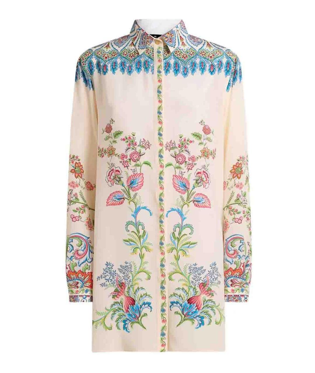 ETRO Мульти шелковая рубашка, фото 1