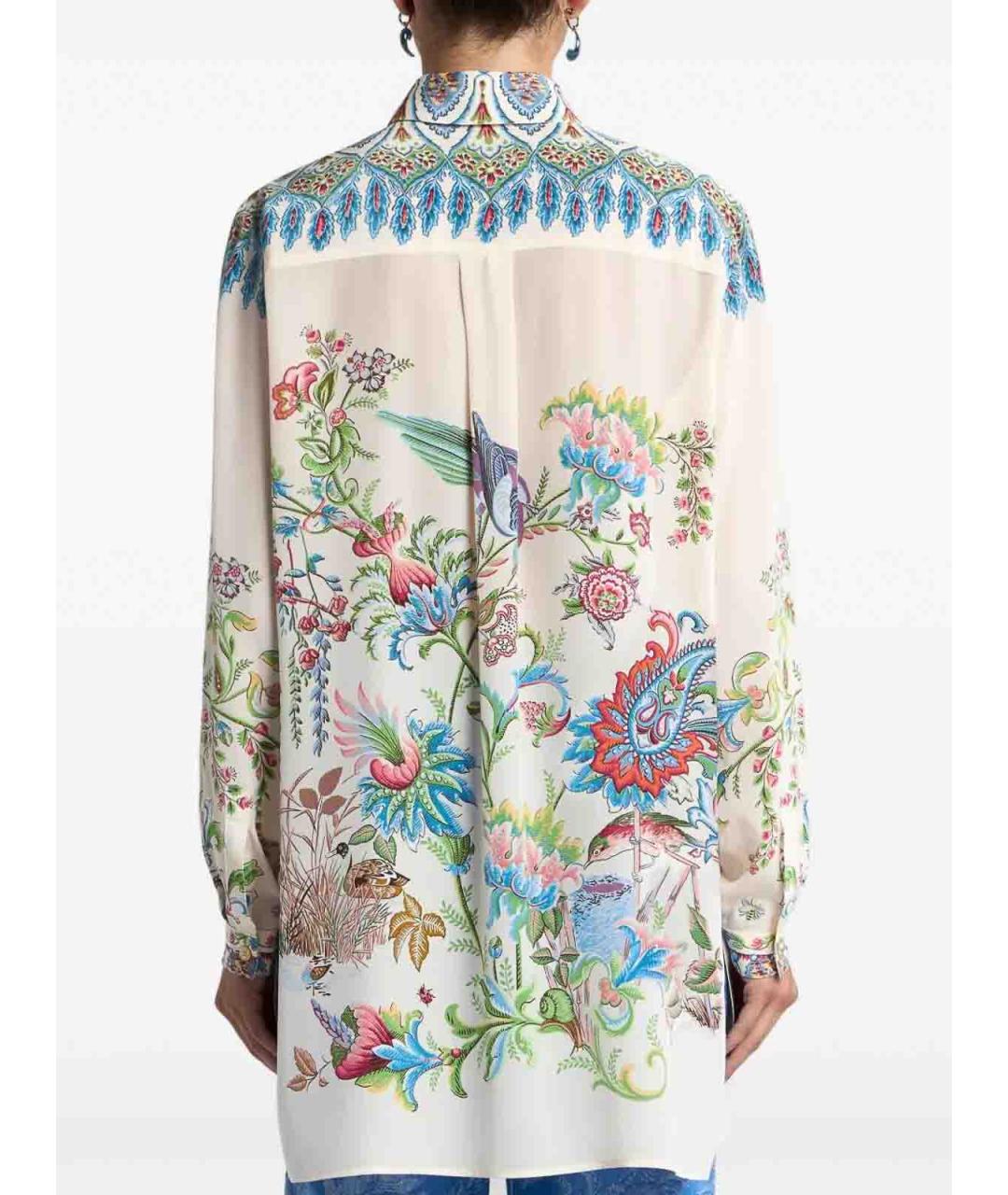 ETRO Мульти шелковая рубашка, фото 3