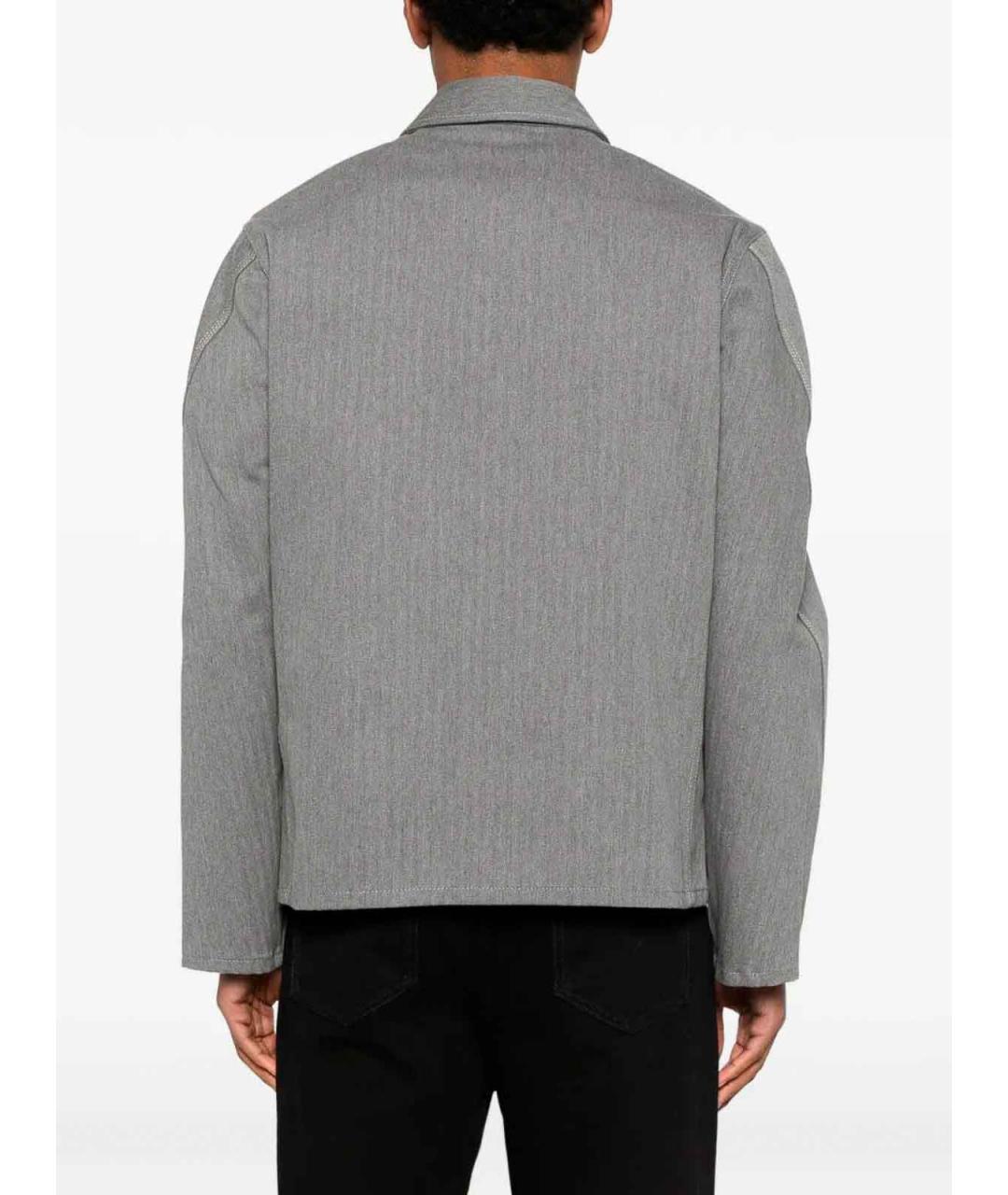 GIVENCHY Серая хлопковая куртка, фото 4